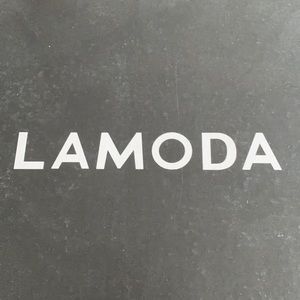 Lamoda combat boots with chain detail